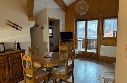 Praz-sur-Arly Appartement | Apartment 4/6 people 400 m from the slopes