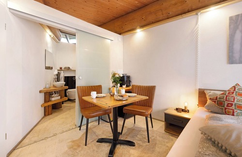 Rosenfeld Appartement | Appartement '-4-die Vier, Studio 25qm' avec terrasse privée, jardin partagé et Wi-Fi