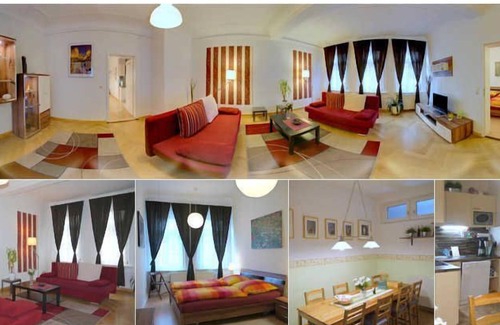 Erfurt Old Town Appartement | Appartement 7 Sunflower / système 3. OG DG - appartements dans la maison d'or Schaar