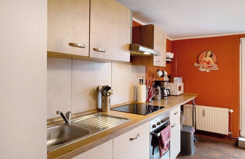 Laage Appartement | Appartement 'Ferienwohnung 'Alte Schmiede'' avec balcon et Wi-Fi