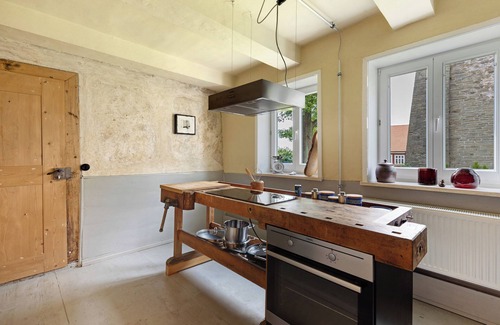 Huttenrode Appartement | Appartement 'Altes Pfarrhaus - Durchblick' avec jardin privé et Wi-Fi