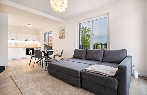 Greifswald Appartement | Appartement 'Am Botanischen Garten' avec balcon et Wi-Fi