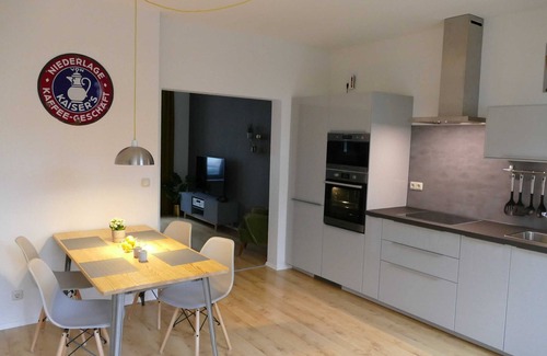 Schwerin Appartement | Appartement 'Ferienwohnung Am Stadthafen' avec balcon et Wi-Fi
