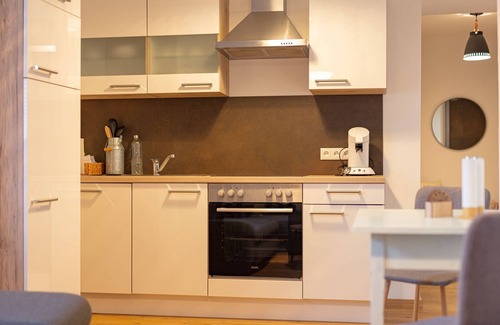 Lunz am See Appartement | Apartment Angermühle 50m2 mit Blick auf den Garten