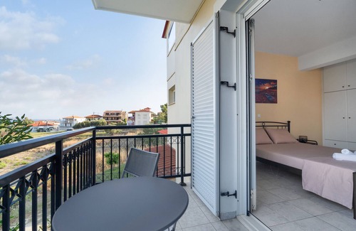 Lixouri Appartement | Appartement 'Anna's House 1 In Lixouri' avec vue sur la mer, Wi-Fi et climatisation