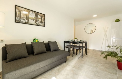 El Besos i el Maresme Appartement | Appartement 'Apartamento Cerca De La Playa' avec balcon, Wi-Fi et climatisation