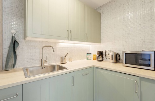 El Besos i el Maresme Appartement | Appartement 'Apartamento Cerca De La Playa' avec balcon, Wi-Fi et climatisation