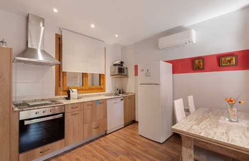 Daroca Appartement | Appartement 'Apartamento Rica' avec terrasse privée, Wi-Fi et climatisation