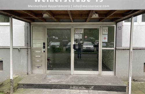 Leverkusen Appartement | Appartement-Appartement-Salle de bain privée séparée-Vue sur Jardin-Zimmer 103