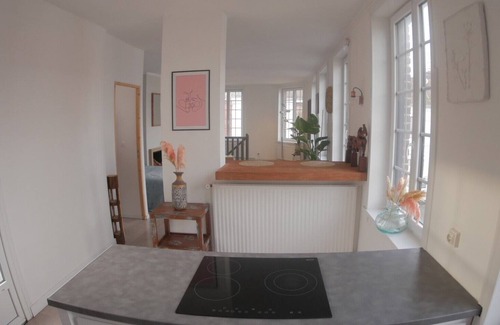 Mouvaux Appartement | Jolie suite avec spa privatif