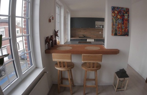 Mouvaux Appartement | Jolie suite avec spa privatif