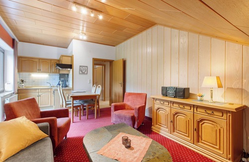 Ortsmitte Appartement | Appartement 'Appartment 8' avec vue sur les montagnes, balcon et Wi-Fi