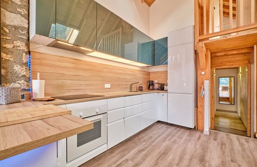 Venosc Appartement | Appartement 'Appartement Le 1618' avec vue sur la montagne, balcon et Wi-Fi