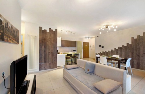 Aosta Appartement | Appartement "Appartamento Da Jenny" avec vue sur les montagnes, balcon et Wi-Fi