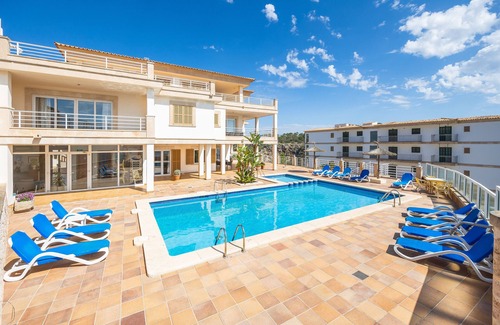 Cala Figuera Appartement | Appartement 'Apto Villa Sirena Vista Piscina' avec piscine partagée, Wi-Fi et climatisation