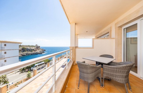 Cala Figuera Appartement | Appartement 'Aptos Villa Sirena Vista Mar' avec piscine partagée, Wi-Fi et climatisation
