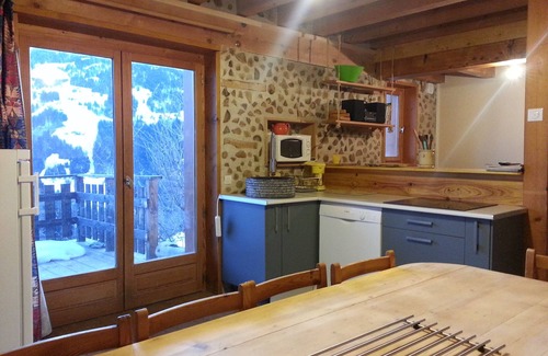 Beaufort Appartement | Appartement du Chalet Le Cordé à Beaufort, en Savoie. Vue dominante