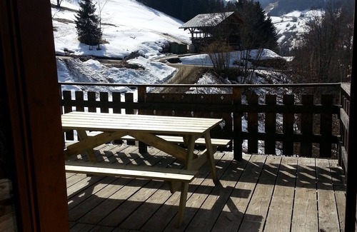 Beaufort Appartement | Appartement du Chalet Le Cordé à Beaufort, en Savoie. Vue dominante