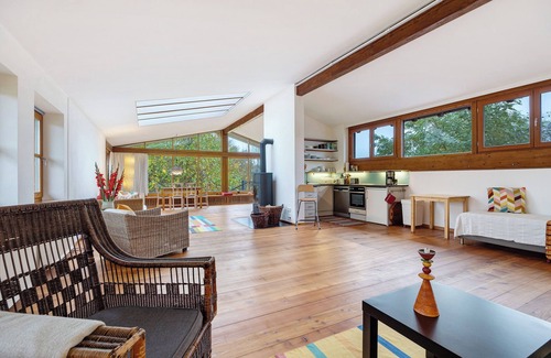 Horst Appartement | Appartement 'Atelierwohnung Hof Kranichmoor' avec terrasse privée, jardin partagé et Wi-Fi