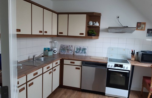 Weener Appartement | Appartement "Auf Dem Lande" avec terrasse privée et Wi-Fi