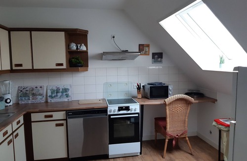 Weener Appartement | Appartement "Auf Dem Lande" avec terrasse privée et Wi-Fi