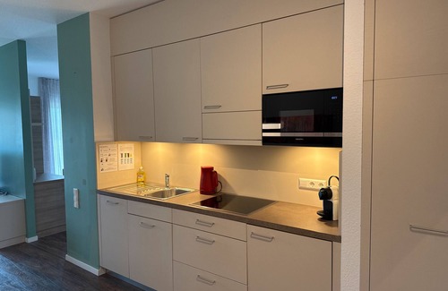 Sankt Georgen im Schwarzwald Appartement | Appartement 'Auszeit Mit Plege - Fewo 5' avec terrasse privée, jardin partagé et Wi-Fi