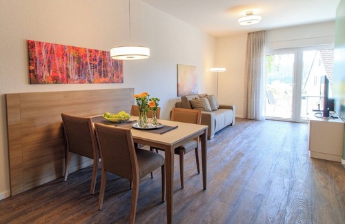 Sankt Georgen im Schwarzwald Appartement | Appartement 'Auszeit Mit Plege - Fewo 5' avec terrasse privée, jardin partagé et Wi-Fi