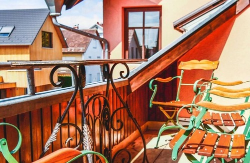 Wasserburg Appartement | Appartement "Bodenseeromantik - Wasserburg" avec vue sur les montagnes, balcon et Wi-Fi