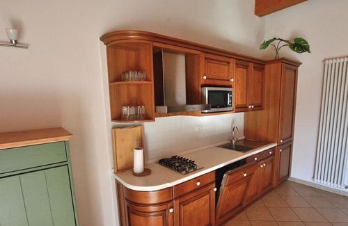 Albisano Appartement | Apartment Bardino with Pool and Lake View