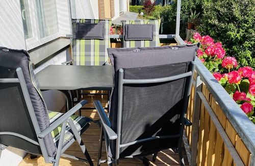 Untermunstertal Appartement | Appartement "Vue Forêt Noire" 100m² avec balcon