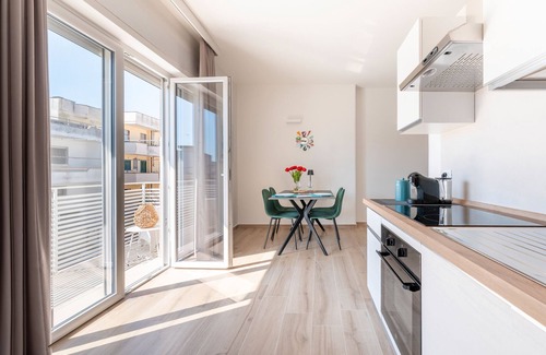 Castri di Lecce Appartement | Apartment 'Blue Suite' with Shared Terrace, Wi-Fi and Air Conditioning