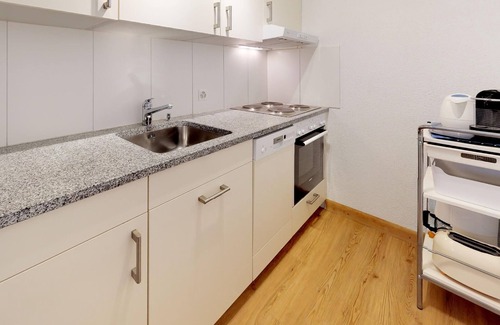 Sankt Moritz-Bad Appartement | Appartement bien entretenu avec vue et infrastructure commode