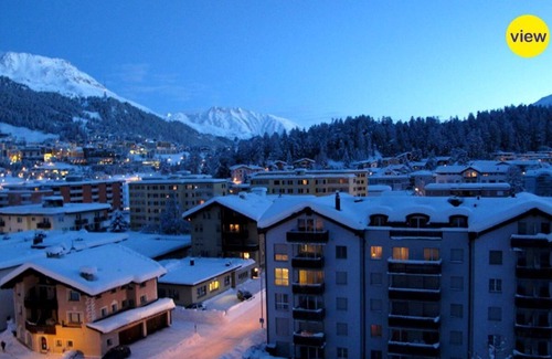 Sankt Moritz-Bad Appartement | Appartement bien entretenu avec vue et infrastructure commode