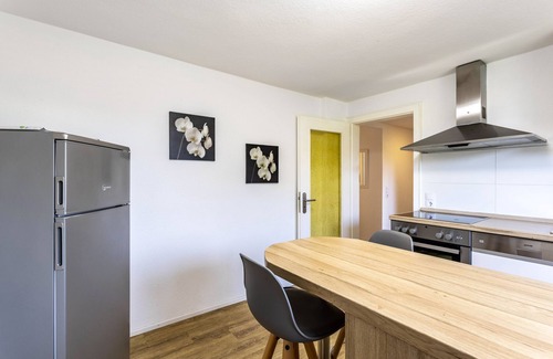 Usseln Appartement | Appartement 'Fewo Am Park' avec vue sur montagne et balcon