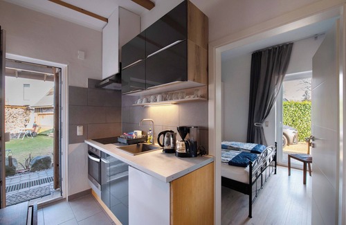 Mechelsdorf Appartement | Appartement 'an der Ostsee' avec terrasse privée, jardin privé et Wi-Fi