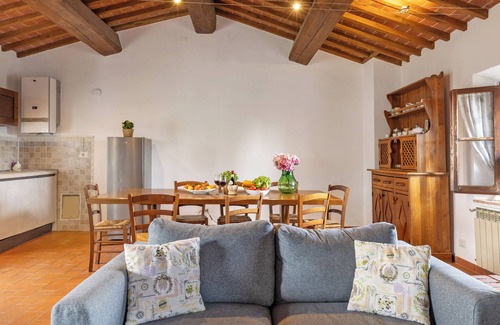 San Macario In Monte Appartement | Appartement 'Casa In Toscana Panoramica-Piscina' avec piscine et jardin partagés
