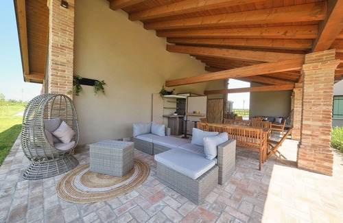 Latisana Appartement | Appartement 'Ca' Marano Green' avec piscine partagée, Wi-Fi et climatisation