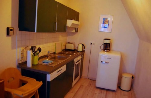 Warnemuende Appartement | Appartement terrasse sur le vieux ruisseau