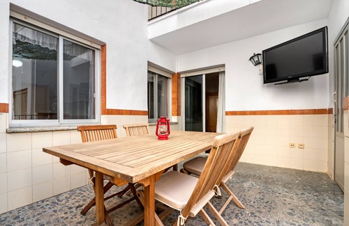 Mogente/Moixent Appartement | Appartement 'Cal Guerrer' avec vue sur montagne, terrasse privée et balcon
