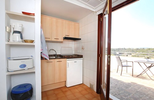 Cala Figuera Appartement | Appartement 'Cala Figuera Studio 5b' avec vue sur la mer, Wi-Fi et climatisation