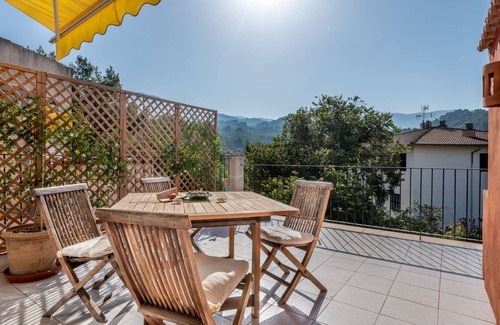 Soller Appartement | Appartement Carla près de la plage avec grand balcon, vue sur la montagne, Wi-Fi et climatisation