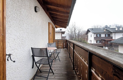 Baselga di Pine Appartement | Appartement "Casa Pòlse" avec vue sur les montagnes, jardin partagé et Wi-Fi