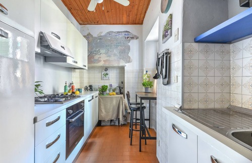 Rio Marina Appartement | Appartement 'Casina Vintage' avec vue sur mer
