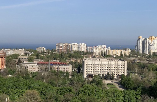 Prymors'kyi district Appartement | Apartment “CHOCOLATE" with sea and park view