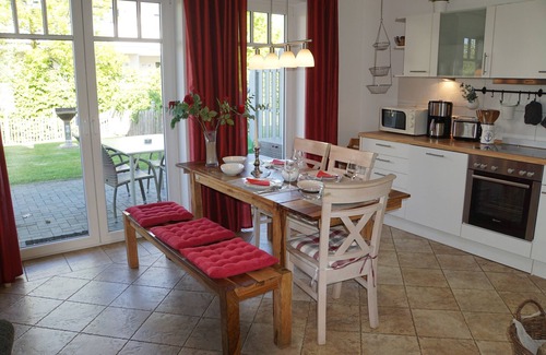 Boergerende-Rethwisch Appartement | Appartement 'Ferienwohnung Baltic Sea' avec terrasse privée, jardin privé et Wi-Fi