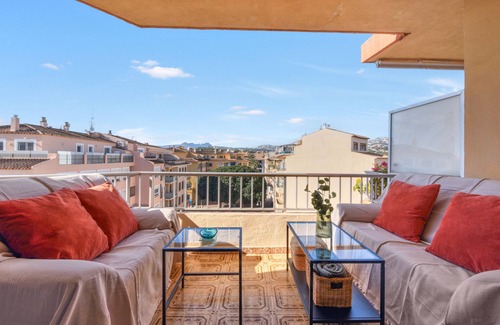 Moraira Town Centre Appartement | Appartement 'De Moraira' avec vue sur la mer, Wi-Fi et climatisation