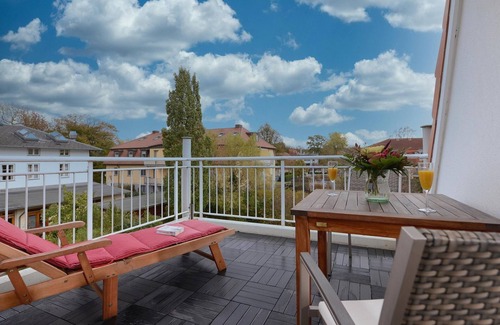Boltenhagen Appartement | Ferienwohnanlage Seebachpark - Lovingly furnished apartment with a great balcony and only 100 m