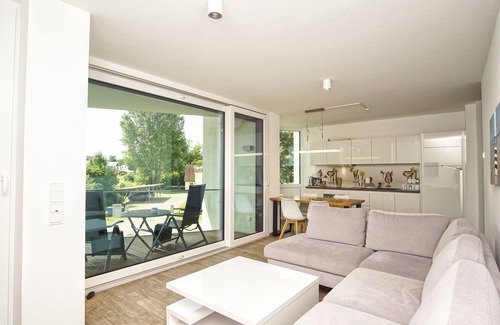 Lauterbach Appartement | Apartment close to the harbor on the upper floor with balcony - Haus Hafenkieker FeWo 08