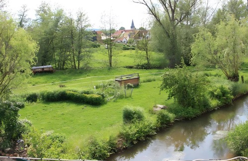 Liebenau Appartement | Appartement "Die Fuchsmühle" avec terrasse partagée, jardin partagé et Wi-Fi