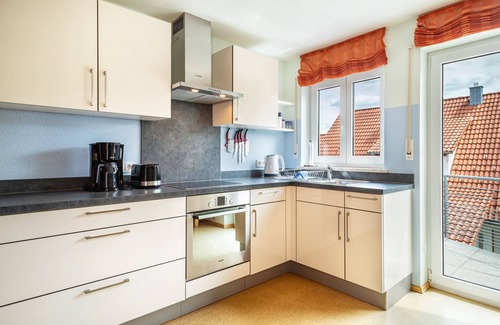 Neukirch Appartement | Appartement 'Diesch' avec jardin partagé, balcon et Wi-Fi